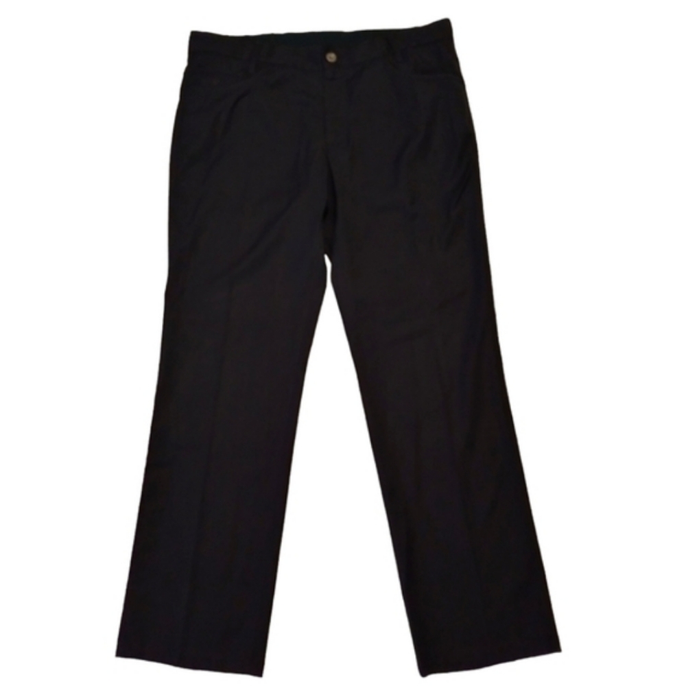 Cortigiani Men's New Wool Dress Pants Logo Straight‎ Leg 5 Pockets